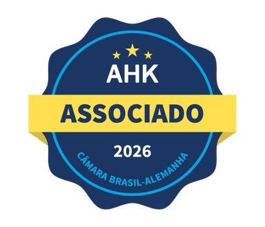 Selo AHK Associado 2026 — Câmara Brasil-Alemanha