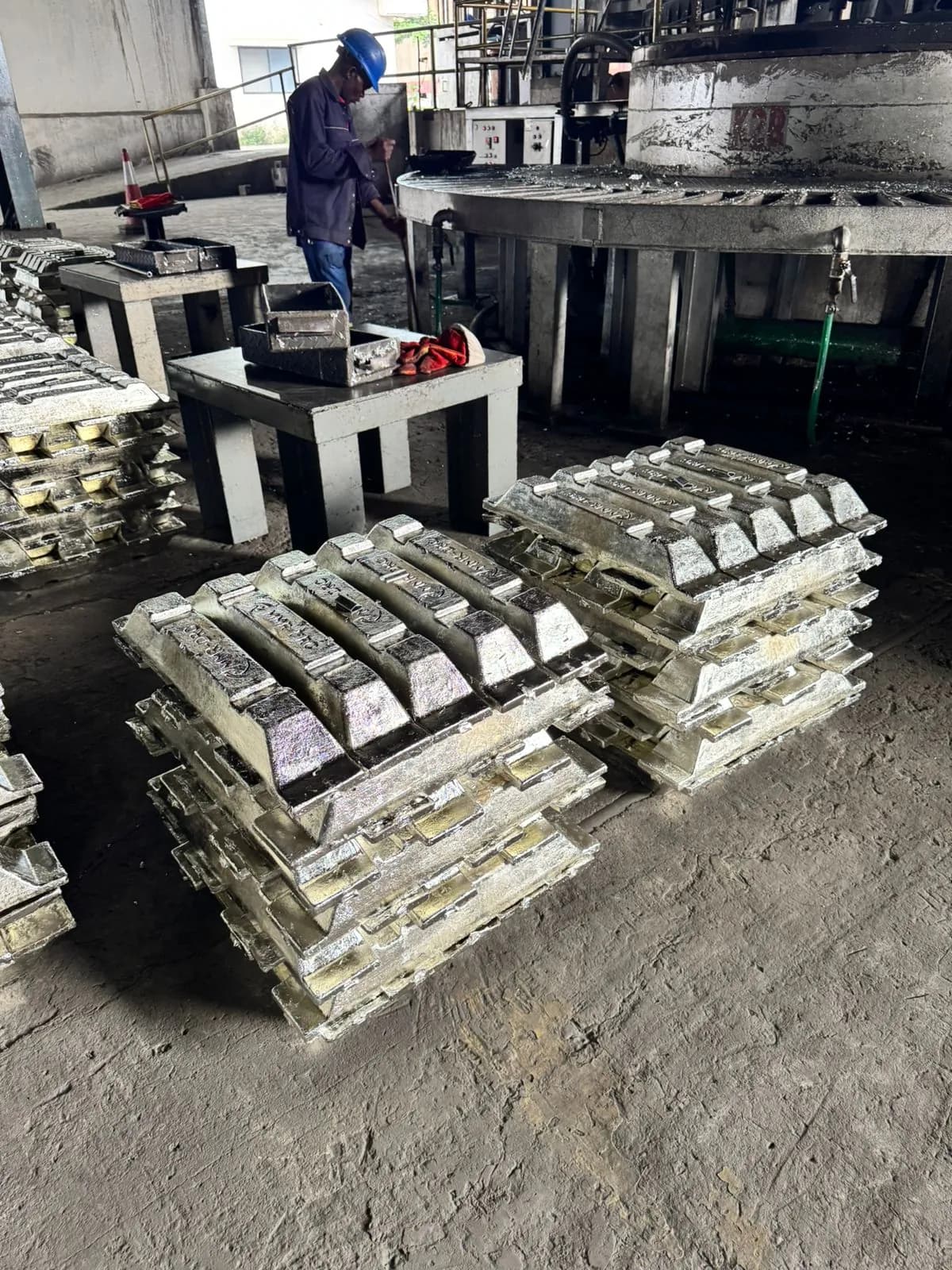 Estoque e Logística de Metais