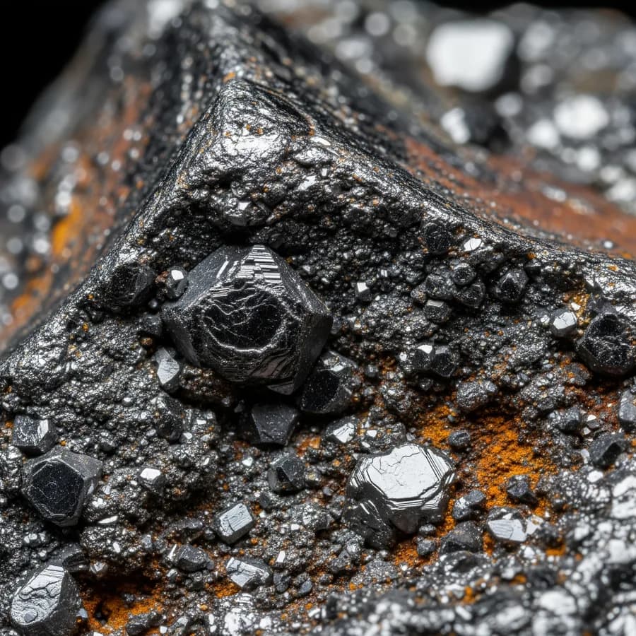 Mineral columbita-tantalita